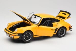 Porsche 911 930 Turbo 3.0 Jaune Norev 1:18 187579 Métal Moulé — image 2 sur 8
