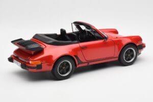 Porsche 911 930 Turbo Cabriolet Rouge Norev 1:18 187664 Métal Moulé — image 3 sur 8