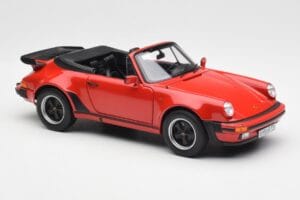 Porsche 911 930 Turbo Cabriolet Rouge Norev 1:18 187664 Métal Moulé — image 6 sur 8