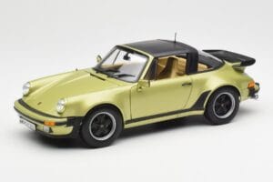 Porsche 911 930 Turbo Targa Vert Métallique Norev 1:18 187526 Métal Moulé — image 3 sur 10