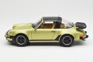 Porsche 911 930 Turbo Targa Vert Métallique Norev 1:18 187526 Métal Moulé — image 5 sur 10
