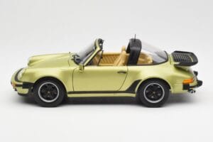 Porsche 911 930 Turbo Targa Vert Métallique Norev 1:18 187526 Métal Moulé — image 6 sur 10
