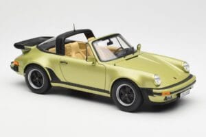 Porsche 911 930 Turbo Targa Vert Métallique Norev 1:18 187526 Métal Moulé — image 8 sur 10