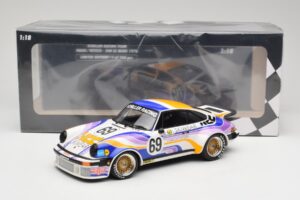 Porsche 911 934 Schiller Racing Team #69 R. Haldi / H. Vetsch 24 Hours of Le Mans 1976 Minichamps 1:18 155766469 Métal Moulé — image 6 sur 6
