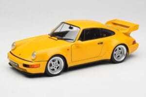 Porsche 911 964 3.8 RS Speed Yellow Solido 1:18 S1803401 Métal Moulé
