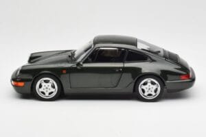 Porsche 911 964 Carrera 4 Vert Métallique Norev 1:18 187321 Métal Moulé — image 4 sur 8
