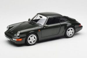 Porsche 911 964 Carrera 4 Vert Métallique Norev 1:18 187321 Métal Moulé