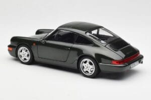 Porsche 911 964 Carrera 4 Vert Métallique Norev 1:18 187321 Métal Moulé — image 7 sur 8