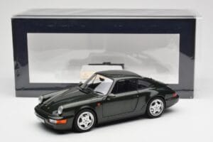 Porsche 911 964 Carrera 4 Vert Métallique Norev 1:18 187321 Métal Moulé — image 8 sur 8
