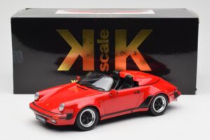 Porsche 911 964 Speedster Rouge KK-Scale 1:18 KKDC180451 Métal Moulé — image 6 sur 6