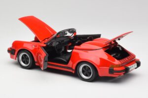 Porsche 911 964 Speedster Rouge Maisto 1:18 37800-M2 Métal Moulé — image 5 sur 8