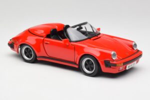 Porsche 911 964 Speedster Rouge Maisto 1:18 37800-M2 Métal Moulé — image 6 sur 8