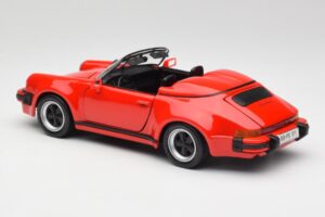 Porsche 911 964 Speedster Rouge Maisto 1:18 37800-M2 Métal Moulé — image 7 sur 8