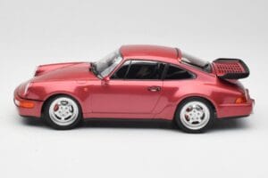 Porsche 911 964 Turbo Rouge Minichamps 1:18 155069102 Métal Moulé — image 3 sur 6