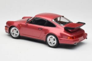 Porsche 911 964 Turbo Rouge Minichamps 1:18 155069102 Métal Moulé — image 5 sur 6