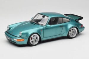 Porsche 911 964 Turbo Wimbledon Green Metallic Solido 1:18 S1803407 Métal Moulé