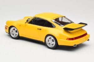 Porsche 911 964 Turbo Jaune Minichamps 1:18 155069100 Métal Moulé — image 5 sur 6