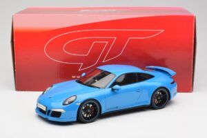 Porsche 911 991 Carrera 4S Aerokit Bleu GT Spirit 1:18 GT085 Résine — image 6 sur 6