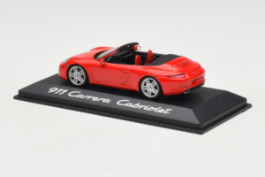 Porsche 911 991 Carrera Cabriolet Rouge Minichamps 1:43 WAP0200120C Métal Moulé — image 3 sur 4