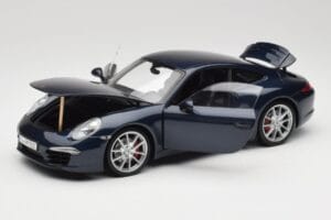 Porsche 911 991 Carrera S Blue Metallic Minichamps 1:18 WAP0210200C Métal Moulé — image 2 sur 8