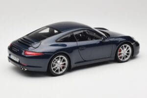 Porsche 911 991 Carrera S Blue Metallic Minichamps 1:18 WAP0210200C Métal Moulé — image 3 sur 8