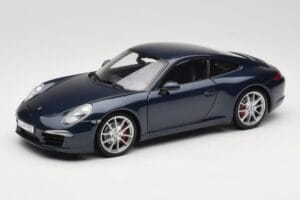Porsche 911 991 Carrera S Blue Metallic Minichamps 1:18 WAP0210200C Métal Moulé