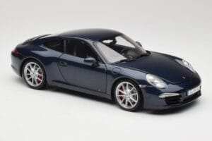 Porsche 911 991 Carrera S Blue Metallic Minichamps 1:18 WAP0210200C Métal Moulé — image 6 sur 8