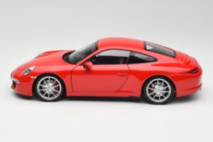 Porsche 911 991 Carrera S Guards Rouge Minichamps 1:18 100061020 Métal Moulé — image 4 sur 8