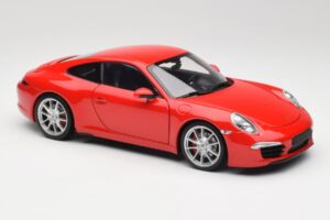 Porsche 911 991 Carrera S Guards Rouge Minichamps 1:18 100061020 Métal Moulé — image 6 sur 8