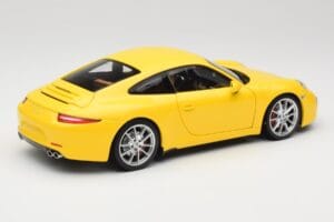 Porsche 911 991 Carrera S Racing Yellow Minichamps 1:18 100061021 Métal Moulé — image 3 sur 8