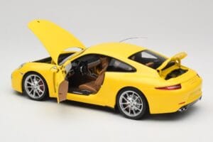 Porsche 911 991 Carrera S Racing Yellow Minichamps 1:18 100061021 Métal Moulé — image 5 sur 8