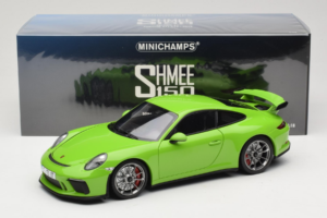 Porsche 911 991 GT3 Vert Shmee150 Minichamps 1:18 110067025 Métal Moulé — image 8 sur 8