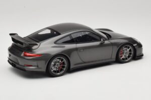 Porsche 911 991 GT3 Grey Metallic Minichamps 1:18 110062720 Métal Moulé — image 3 sur 8