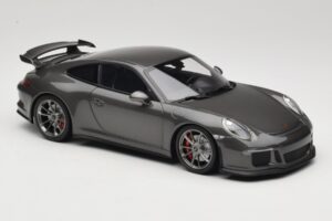 Porsche 911 991 GT3 Grey Metallic Minichamps 1:18 110062720 Métal Moulé — image 6 sur 8