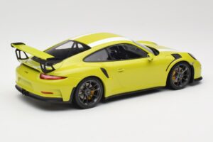 Porsche 911 991.1 GT3 RS Lizard Green & Stripes Minichamps 1:18 155066224 Métal Moulé — image 2 sur 6