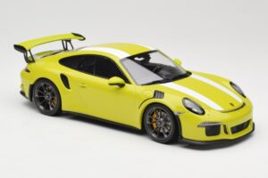 Porsche 911 991.1 GT3 RS Lizard Green & Stripes Minichamps 1:18 155066224 Métal Moulé — image 4 sur 6
