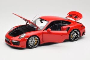 Porsche 911 991 Turbo S Guards Red Minichamps 1:18 110067122 Métal Moulé — image 2 sur 8