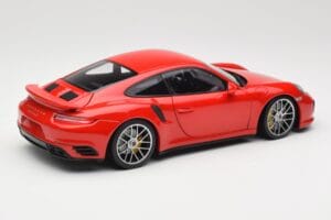 Porsche 911 991 Turbo S Guards Red Minichamps 1:18 110067122 Métal Moulé — image 3 sur 8