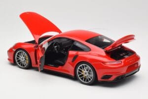 Porsche 911 991 Turbo S Guards Red Minichamps 1:18 110067122 Métal Moulé — image 5 sur 8
