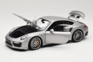 Porsche 911 991 Turbo S Argent Minichamps 1:18 113067126 Métal Moulé — image 2 sur 8