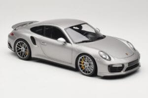 Porsche 911 991 Turbo S Argent Minichamps 1:18 113067126 Métal Moulé — image 6 sur 8