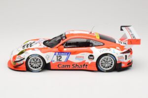 Porsche 911 991.1 GT3 R Manthey Racing #12 F. Klohs / P. Renauer 24 Hours Nurburgring 2017 Minichamps 1:18 155176912 Métal Mo — image 3 sur 6