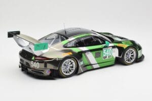 Porsche 911 991.1 GT3 R #540 Black Swan Racing P. Long / T. Pilgrim 24h Daytona 2016 Minichamps 1:18 155166540 Métal Moulé — image 2 sur 6