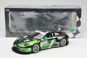 Porsche 911 991.1 GT3 R #540 Black Swan Racing P. Long / T. Pilgrim 24h Daytona 2016 Minichamps 1:18 155166540 Métal Moulé — image 6 sur 6