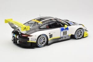 Porsche 911 991.1 GT3 R #911 Manthey Racing N. Tandy / E. Bamber 24h Nurburgring 2016 Minichamps 1:18 155166911 Métal Moulé — image 2 sur 6