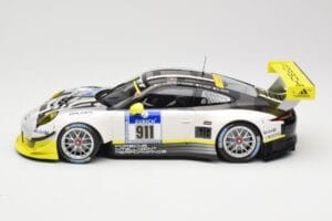 Porsche 911 991.1 GT3 R #911 Manthey Racing N. Tandy / E. Bamber 24h Nurburgring 2016 Minichamps 1:18 155166911 Métal Moulé — image 3 sur 6