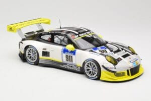 Porsche 911 991.1 GT3 R #911 Manthey Racing N. Tandy / E. Bamber 24h Nurburgring 2016 Minichamps 1:18 155166911 Métal Moulé — image 4 sur 6