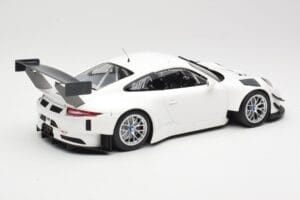Porsche 911 991.1 GT3 R Blanc Avec Jantes Argent Minichamps 1:18 153166000 Métal Moulé — image 2 sur 6