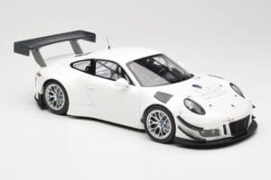 Porsche 911 991.1 GT3 R Blanc Avec Jantes Argent Minichamps 1:18 153166000 Métal Moulé — image 4 sur 6