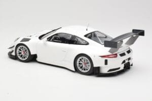 Porsche 911 991.1 GT3 R Blanc Avec Jantes Argent Minichamps 1:18 153166000 Métal Moulé — image 5 sur 6